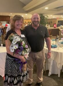 Monroe's first selectman Terry Rooney