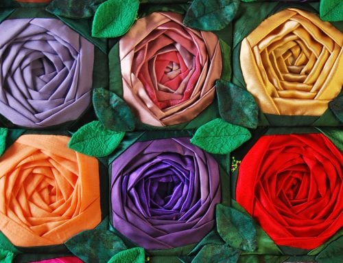 6″ Garden Block Challenge – sew, crochet, knit, embroider, needlepoint – any block!