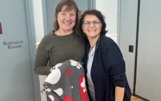Jeanne (left) and Barb (right)